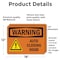 Signmission Auto Closing Door, 18 in W x Rectangle, Vinyl Decal OS-2PACK-WS-D-1218-L-12465 - alternate 6